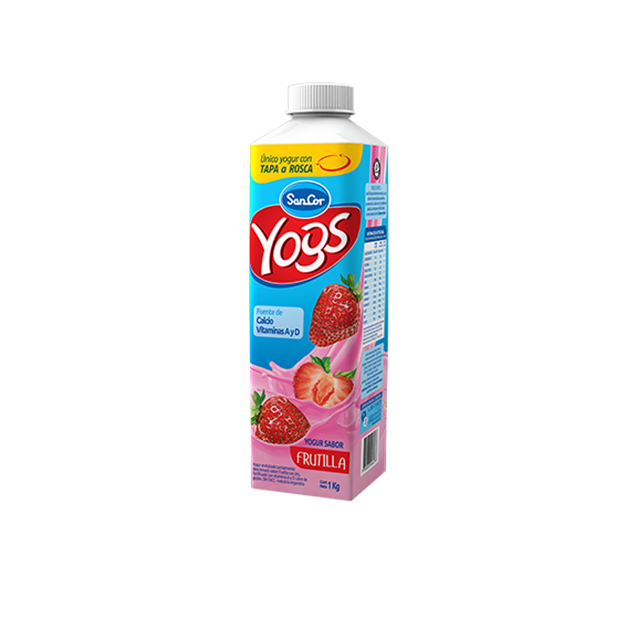 Yogur Sancor Yogs bebible entero - Sabor multifruta