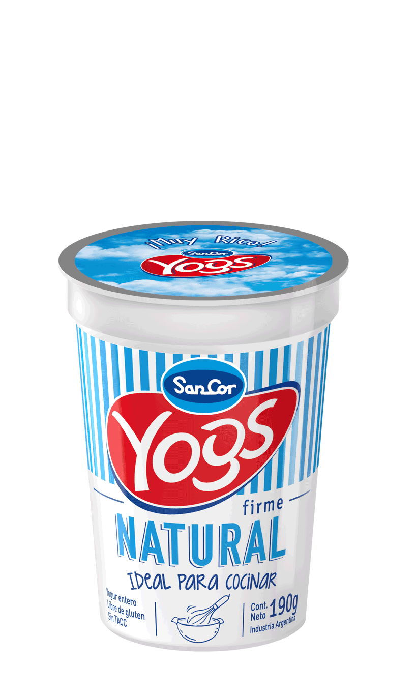 Yogur Sancor Yogs firme y entero - Sabor natural